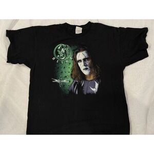 WCW Vintage Sting Wrestling T-shirt Men's Size XL WWE Back In Black 90s Y2K